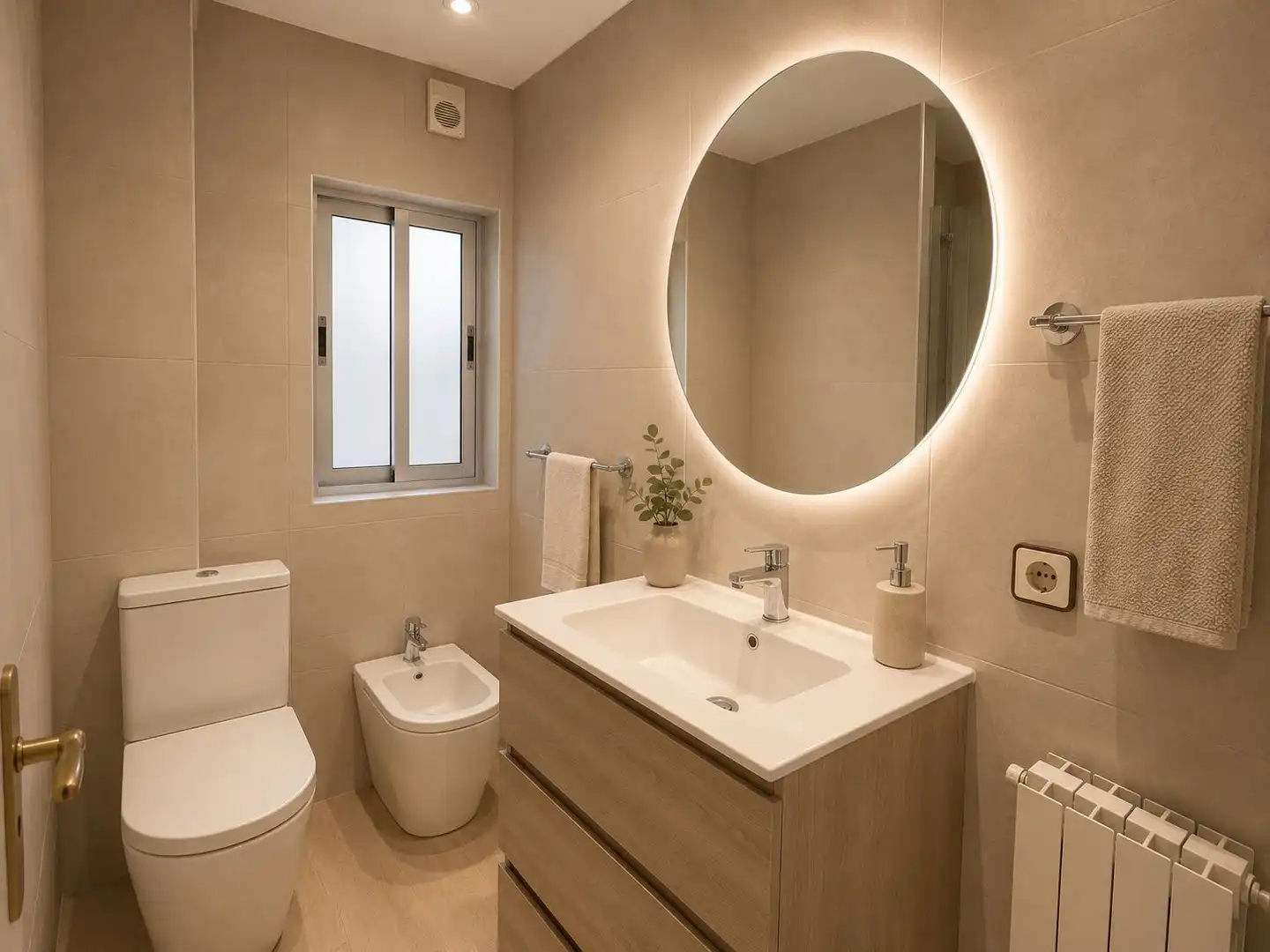 Baño de Piso en venta en Madrid con Calefacción