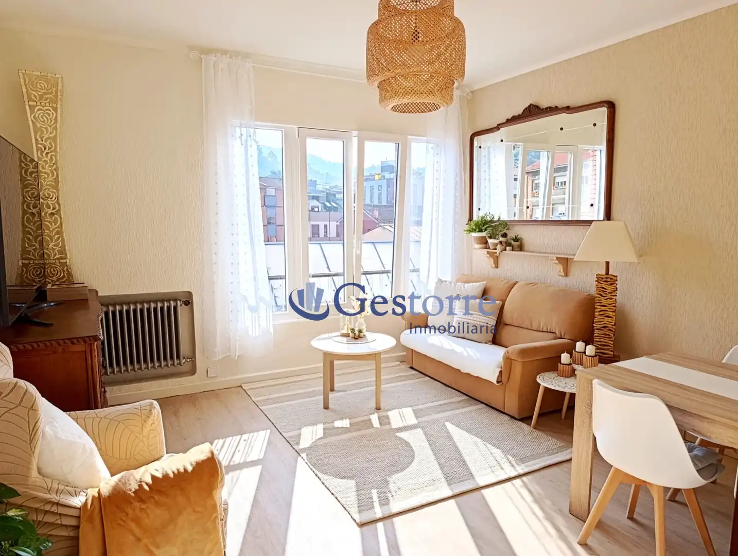Living room of Flat for sale in Langreo  with Heating and Storage room
