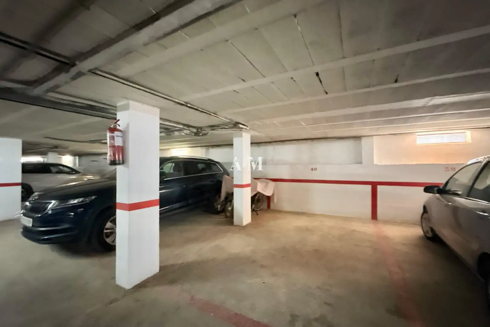 Parkplatz von Einfamilien-Reihenhaus zur Miete in San Javier mit Klimaanlage, Heizung und Terrasse