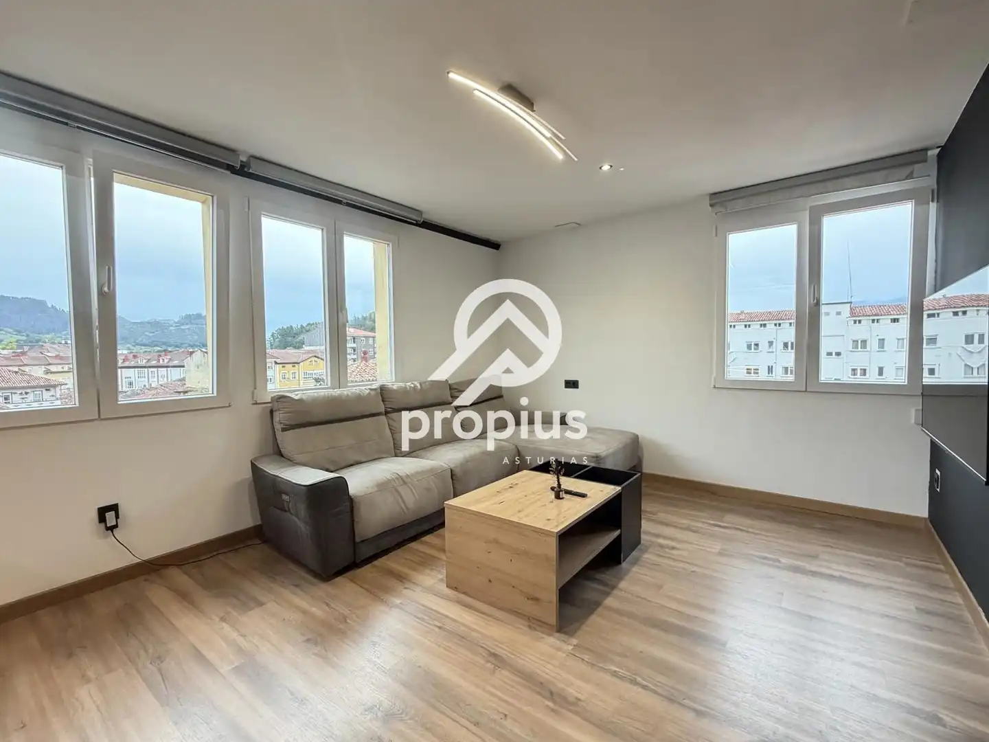 Sala de estar de Piso en venta en Parres, Asturias