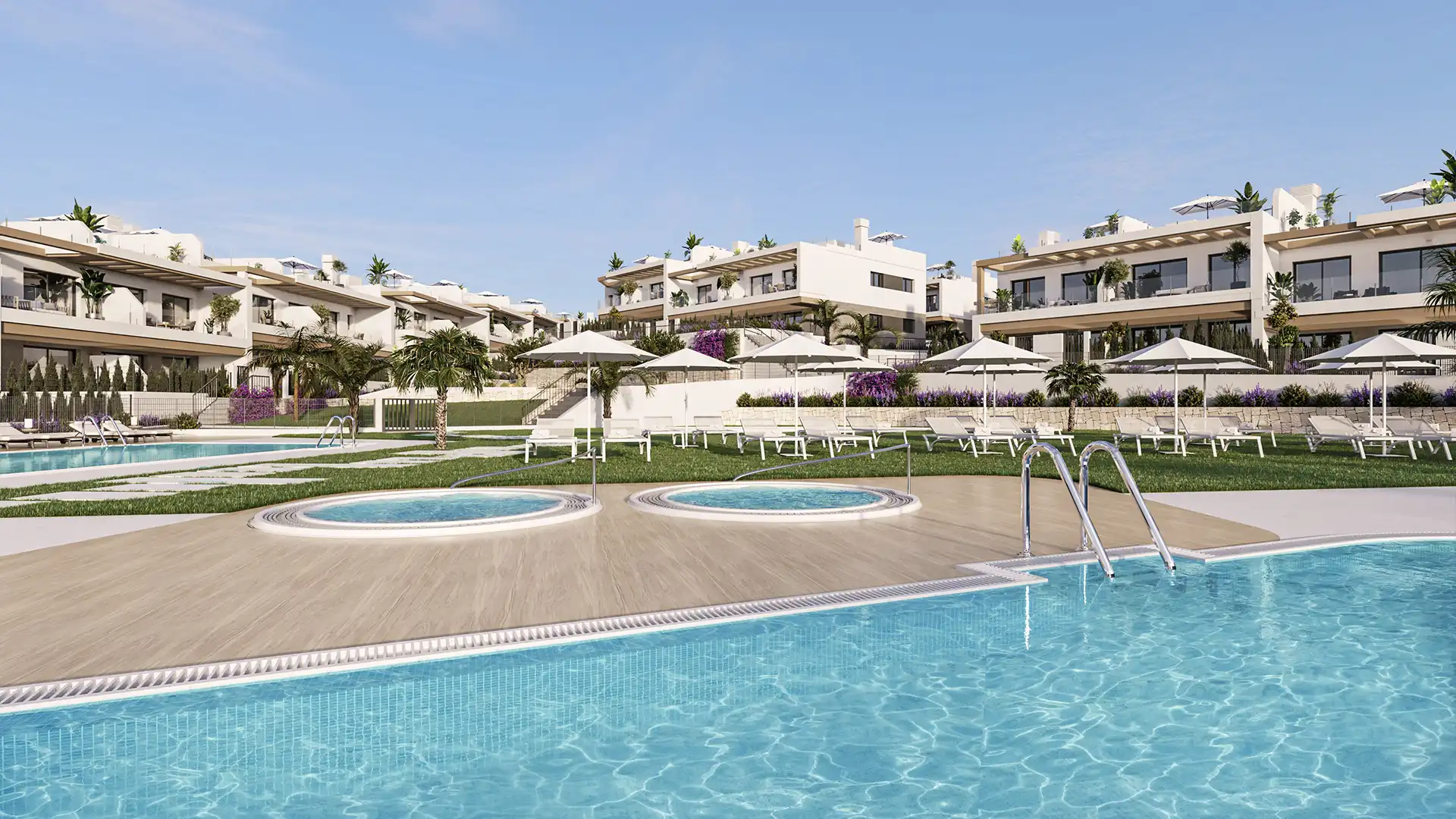 Bungalow con piscina en venta en Los Balcones - Los Altos, imagen 3