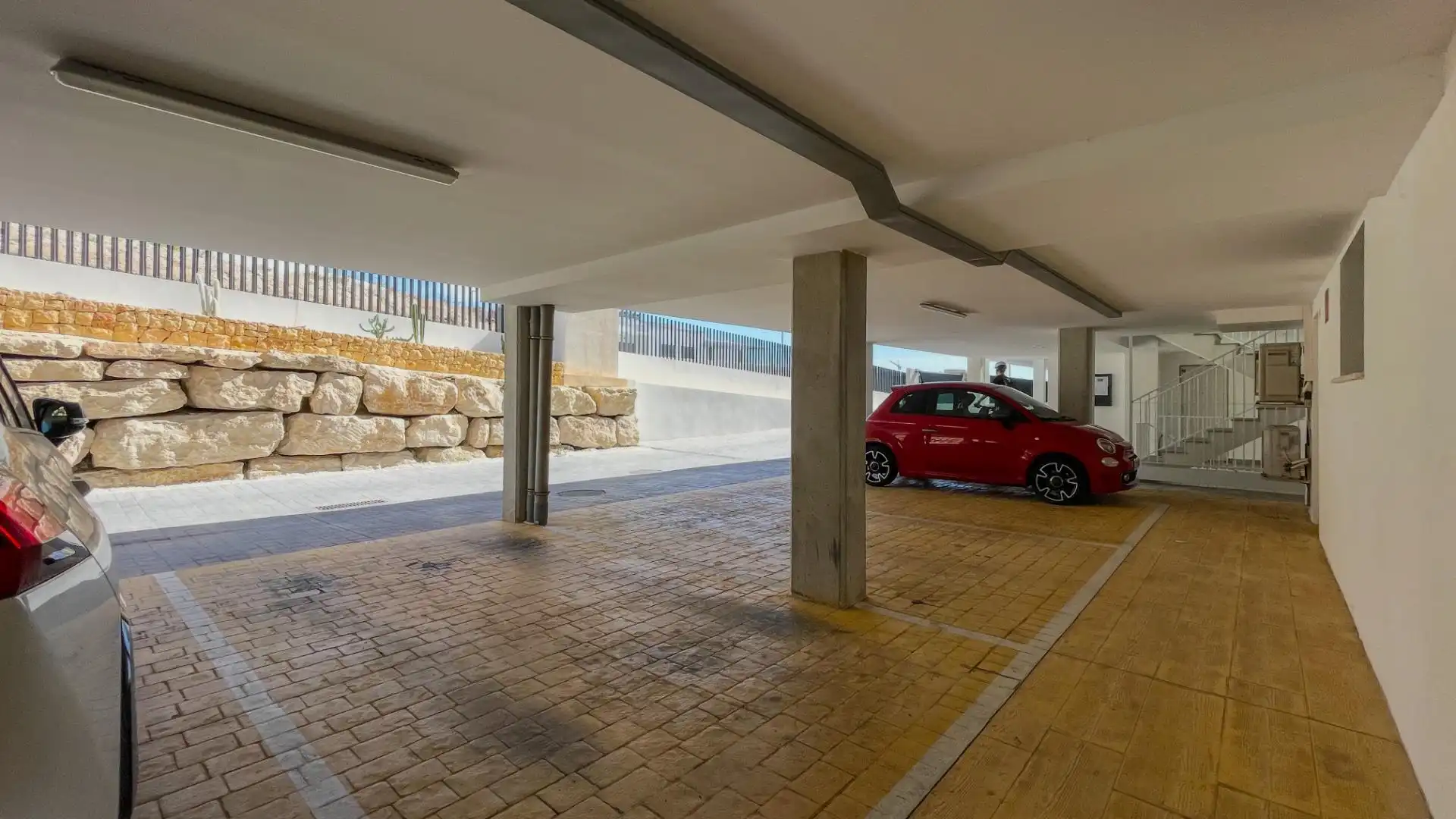 Parkplatz von Dachboden zum Verkauf in Finestrat mit Klimaanlage, Terrasse und Möbliert