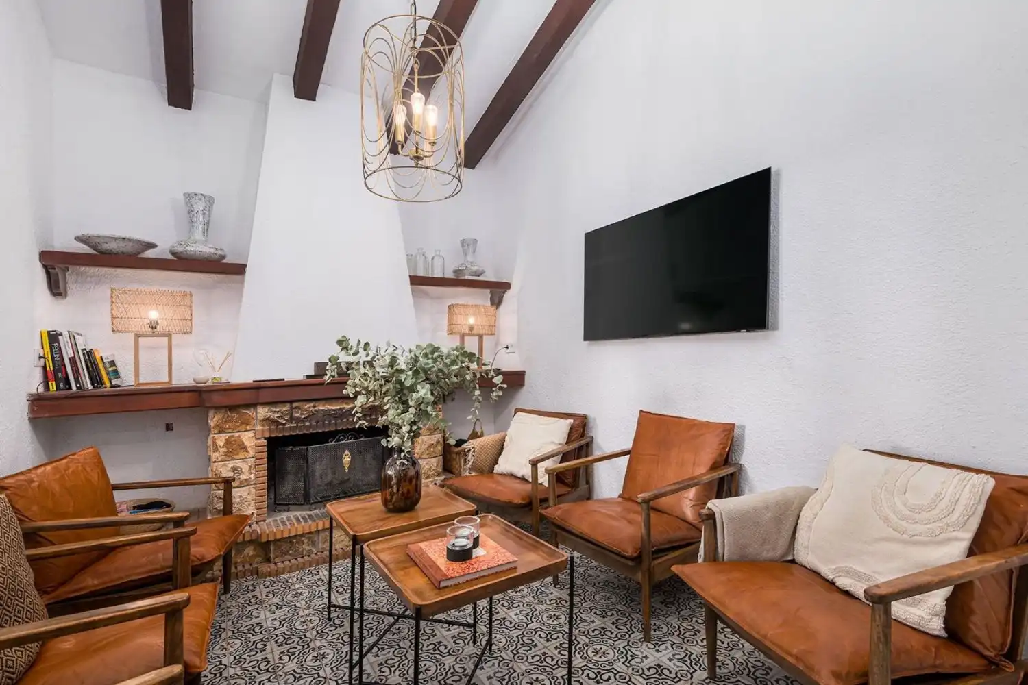 Sala de estar de Casa adosada en venta en Orihuela con Jardín privado, Terraza y Trastero