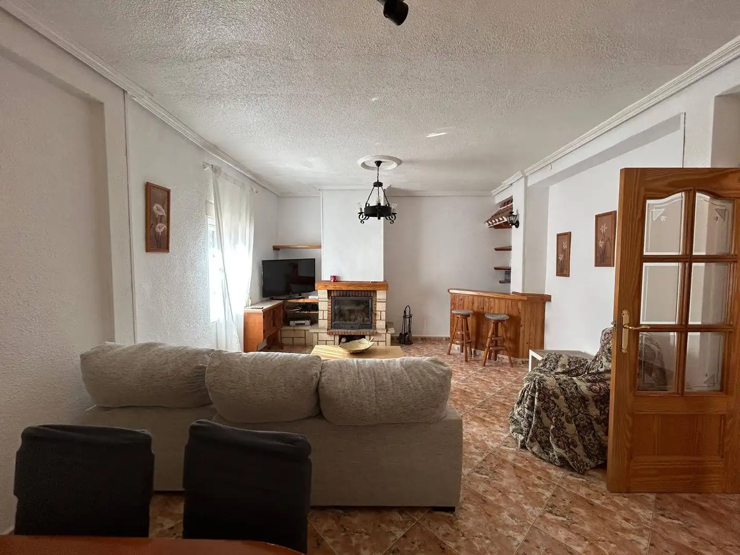 Living room of Houses for sale in Aspe  with Air Conditioner, Private garden and Terrace
