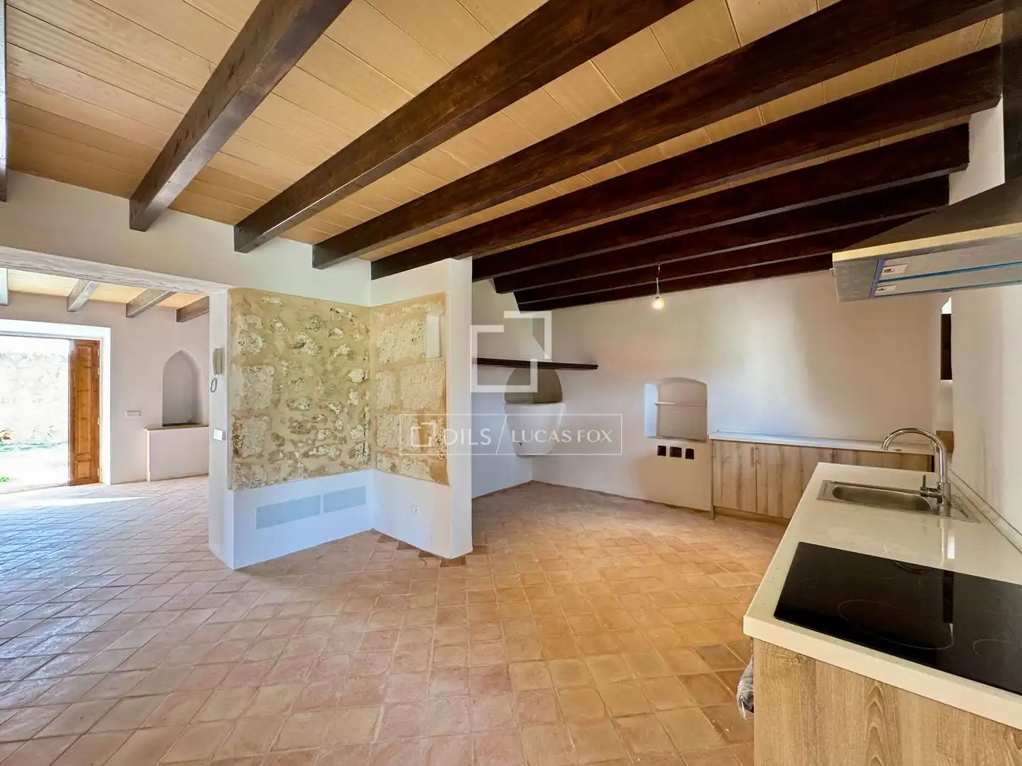Cocina de Finca rústica en venta en Llubí con Jardín privado y Trastero