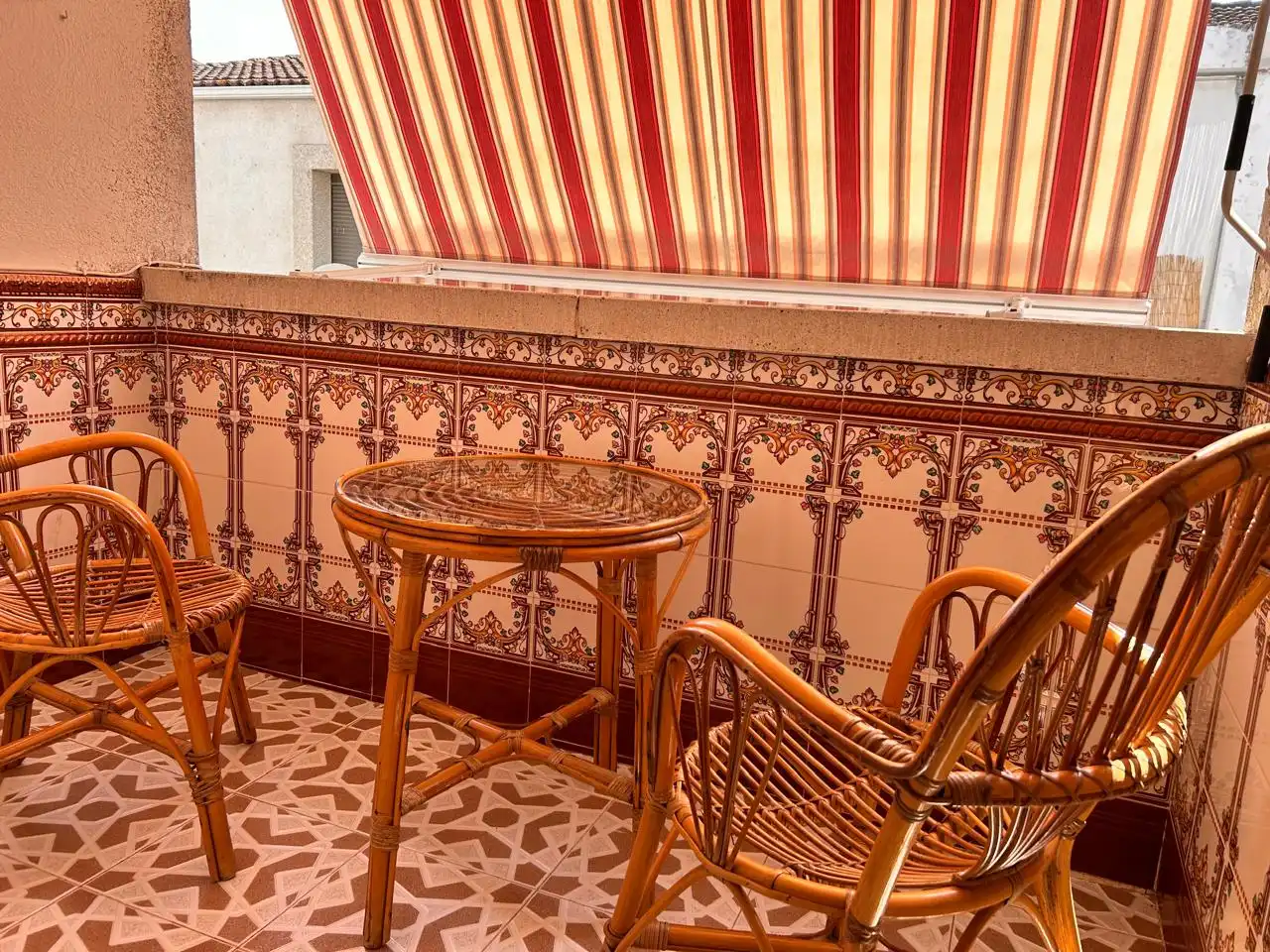 Terrace of Flat for sale in Aldea del Cano  with Heating, Terrace and Furnished
