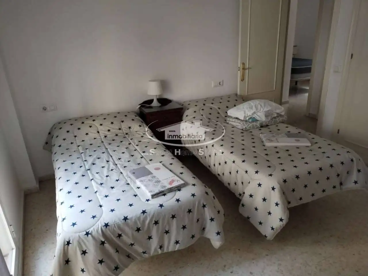 Schlafzimmer von Wohnung zur Miete in Sanlúcar de Barrameda mit Terrasse, Abstellraum und Möbliert