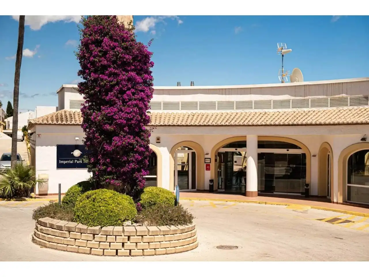 Vista exterior de Casa adosada en venta en Calpe / Calp con Aire acondicionado, Terraza y Amueblado