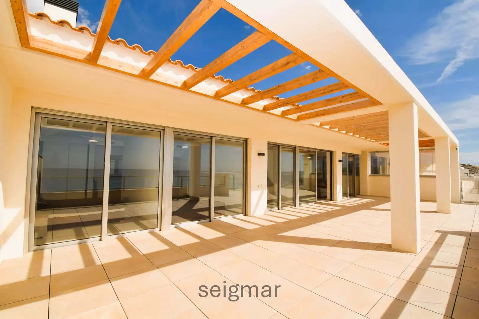 Terraza de Ático en venta en Villajoyosa / La Vila Joiosa con Aire acondicionado, Calefacción y Terraza