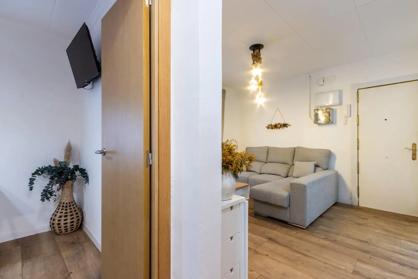 Sala d'estar de Pis en venda en Sabadell amb Parquet i Traster
