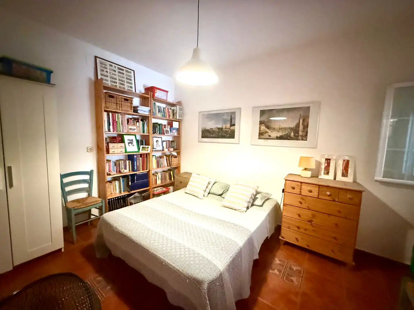 Habitación de Casa o chalet en venta en Poblete con Aire acondicionado, Jardín privado y Piscina