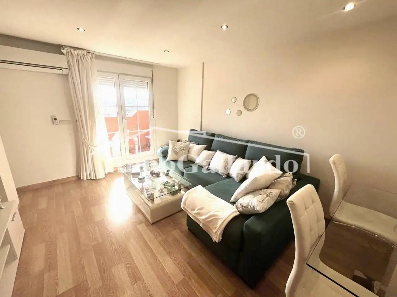 Wohnzimmer von Wohnung zum Verkauf in Rincón de la Victoria mit Klimaanlage, Terrasse und Abstellraum