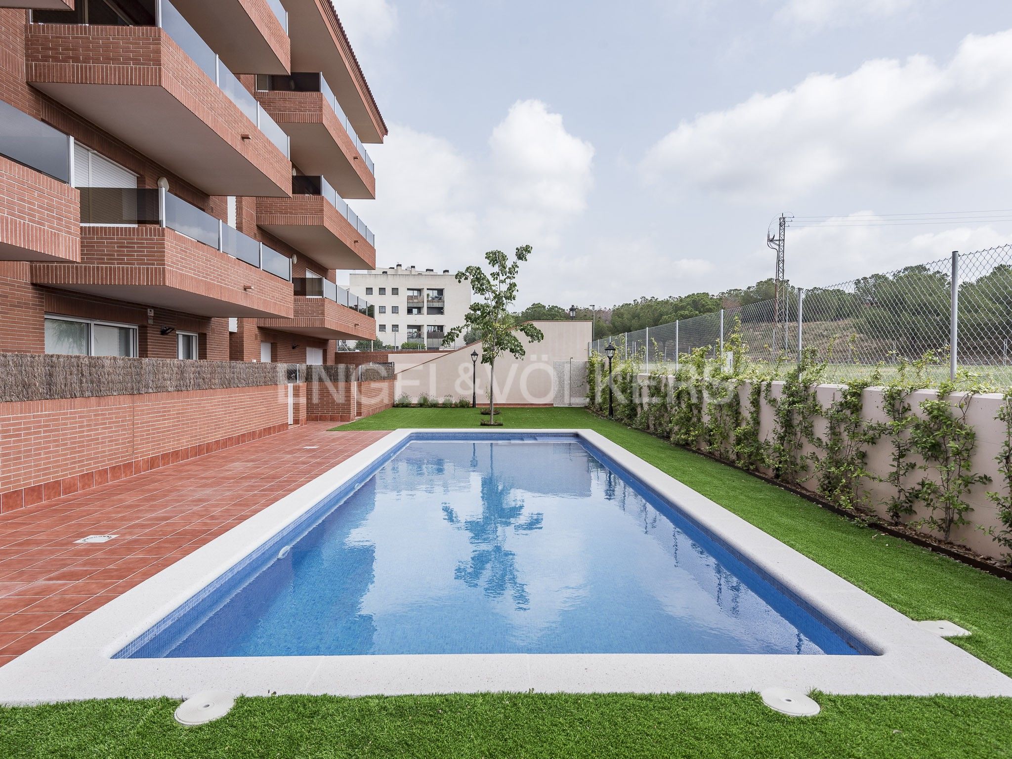 Swimming pool of Attic for sale in Sant Quirze del Vallès  with Air Conditioner, Heating and Private garden