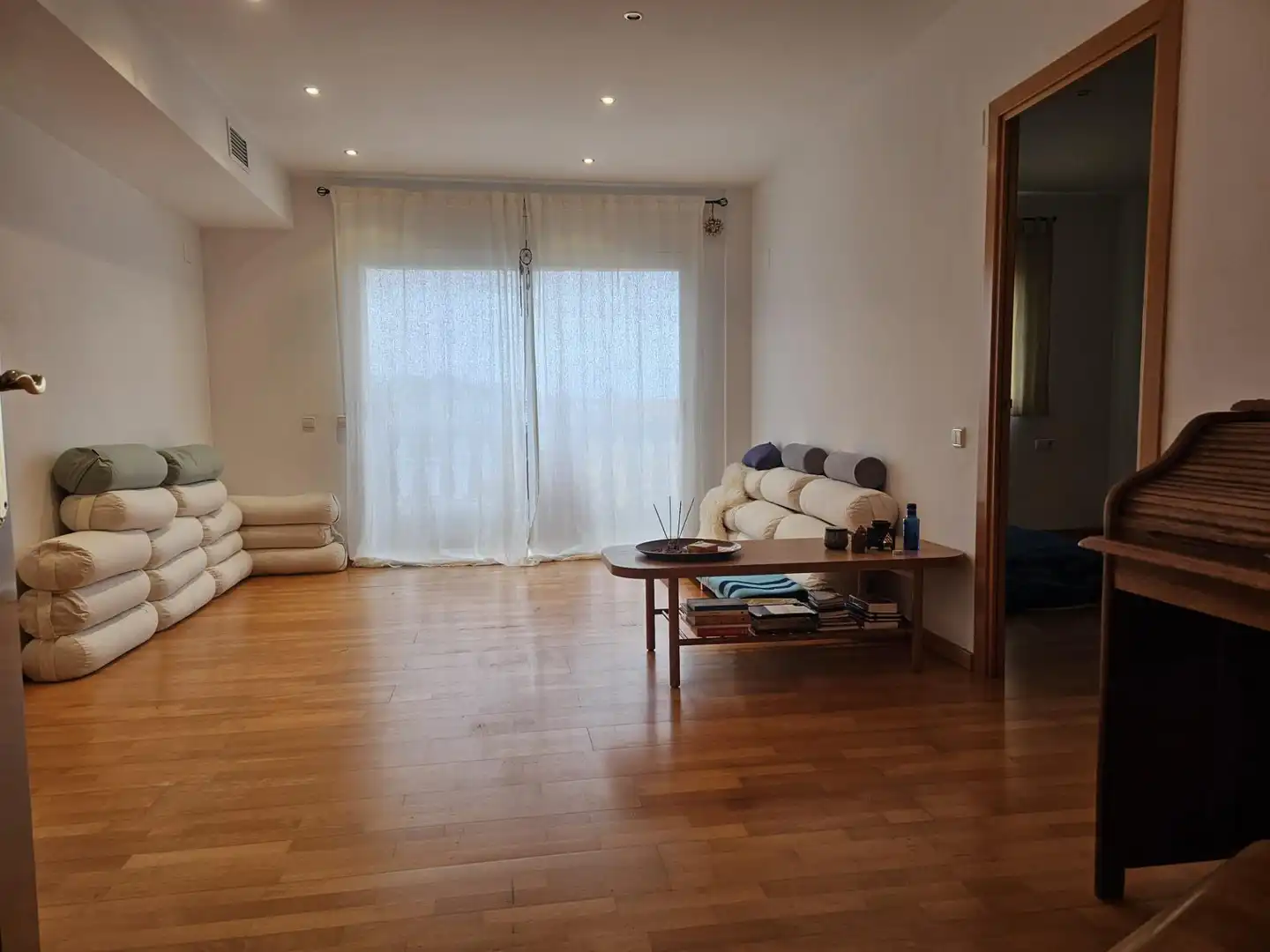 Living room of Flat for sale in Sant Sadurní d'Anoia  with Private garden, Parquet flooring and Storage room