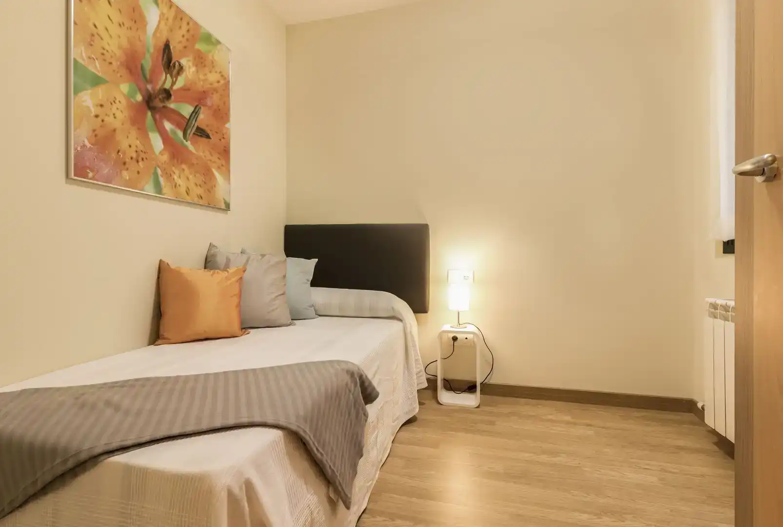 Schlafzimmer von Wohnung zur Miete in Cambrils mit Klimaanlage und Balkon
