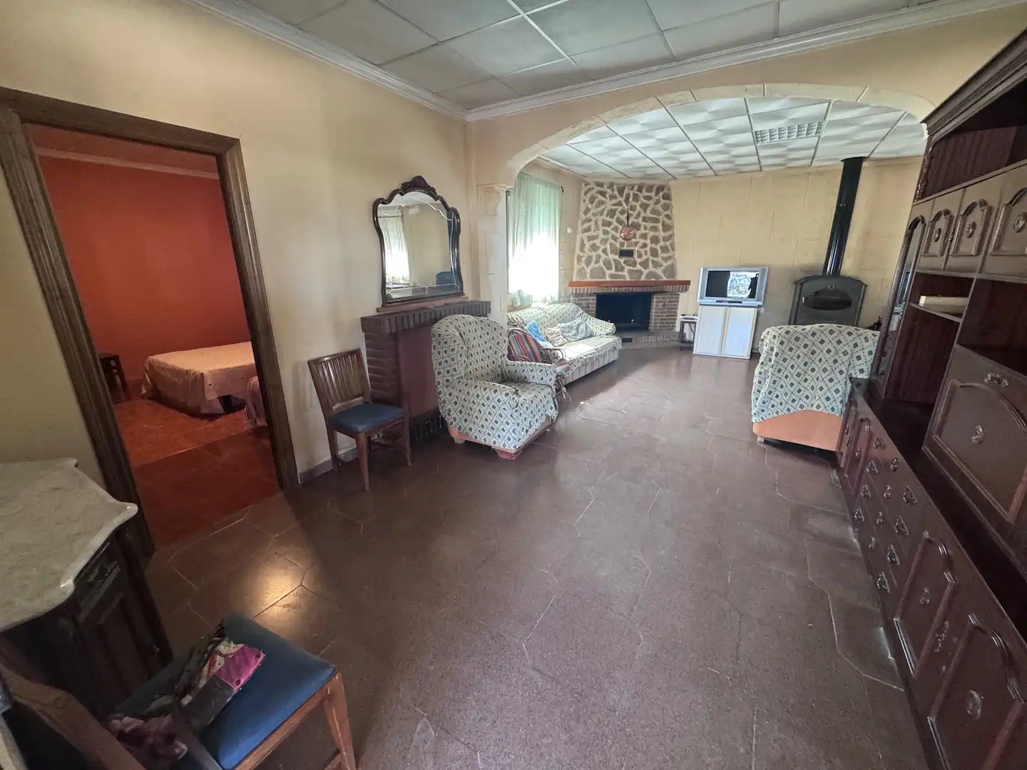 Casa rústica amb jardí en venda a Las Tiesas