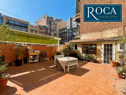 Terrace of Flat for sale in  Barcelona Capital  with Parquet flooring, Terrace and Balcony