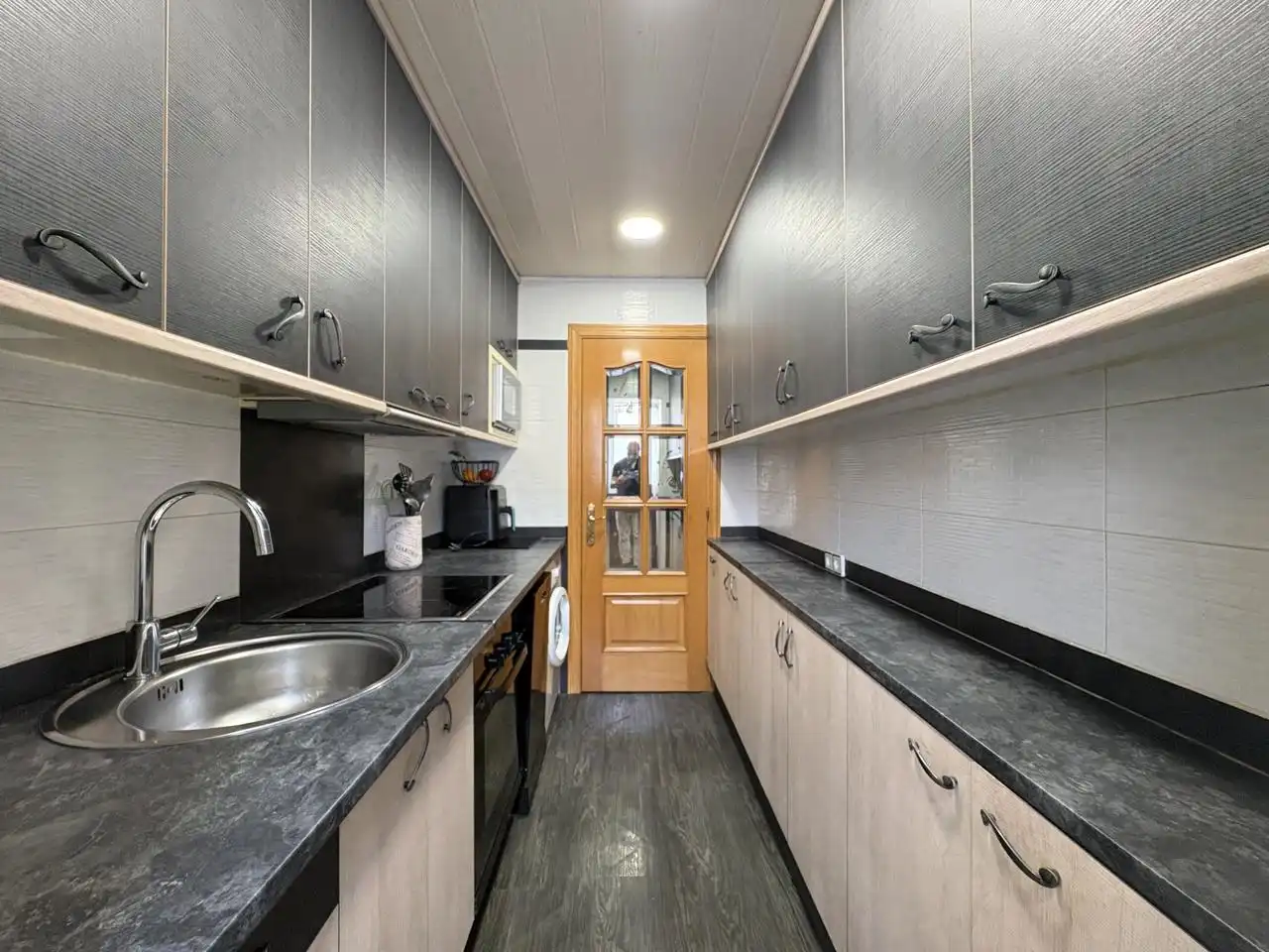 Kitchen of Flat for rent in Madrid  with Heating, Terrace and Furnished