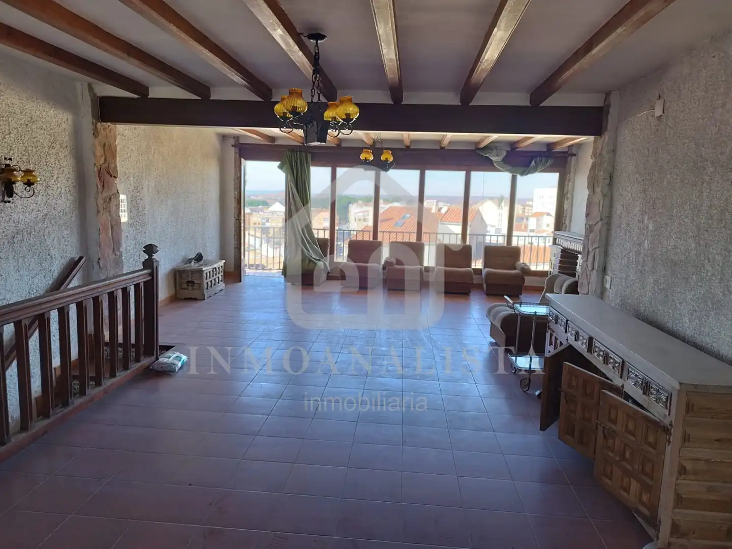 Living room of Houses for sale in Requena  with Terrace and Balcony