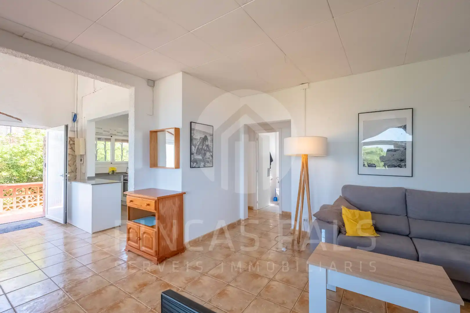 Sala de estar de Casa adosada en venta en Pals con Aire acondicionado, Calefacción y Jardín privado