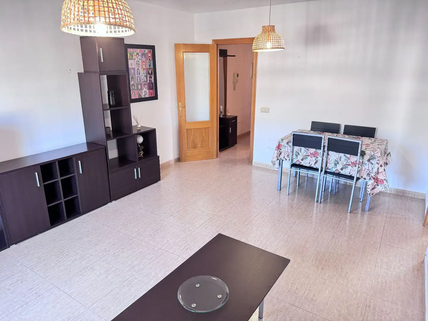 Living room of Attic for sale in Vícar  with Air Conditioner