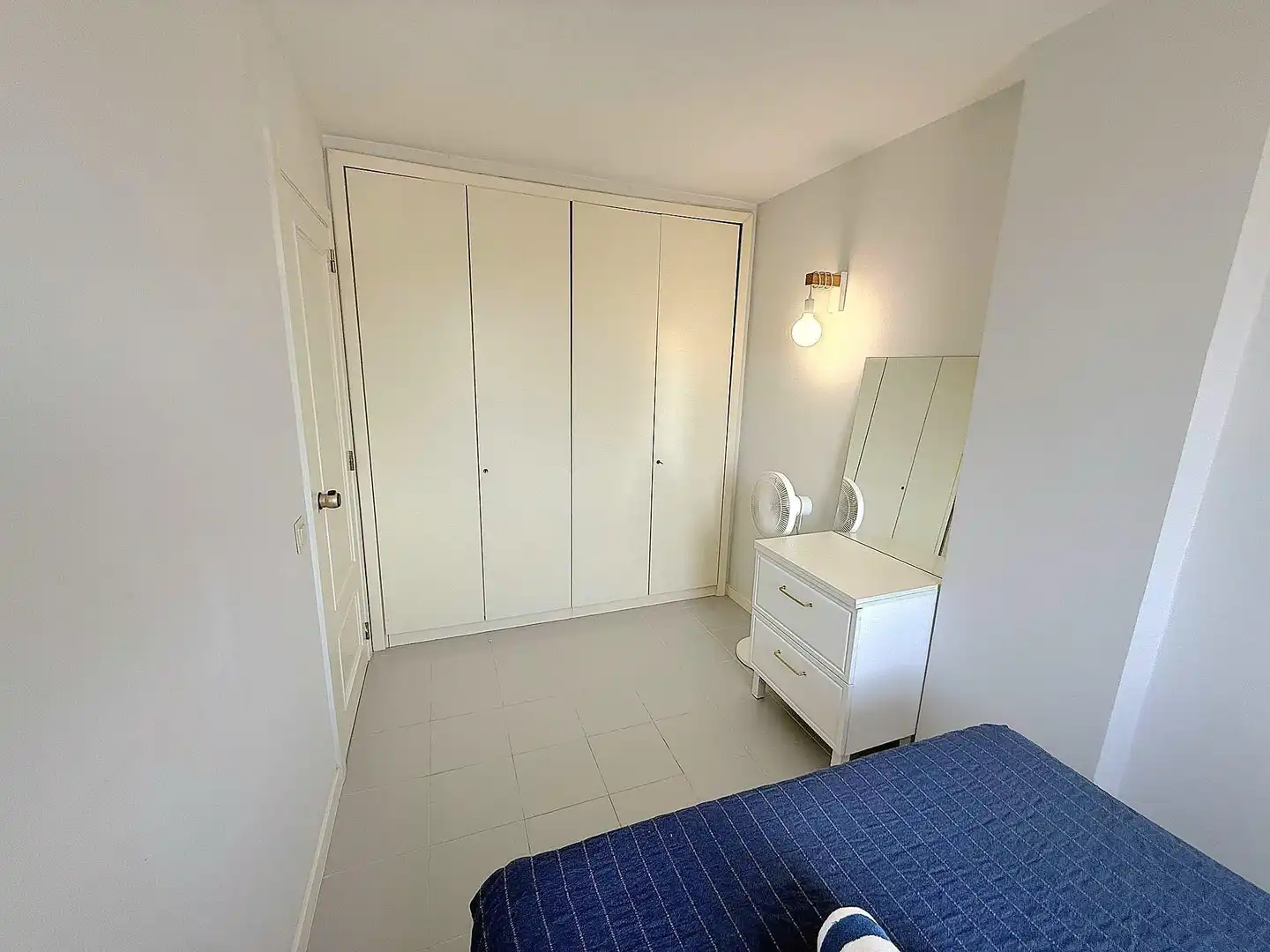 Schlafzimmer von Wohnungen zum Verkauf in Calafell mit Klimaanlage, Heizung und Privatgarten