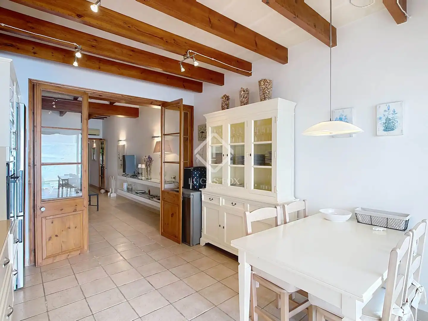 Küche von Haus oder Chalet zum Verkauf in Ciutadella de Menorca mit Klimaanlage, Heizung und Privatgarten