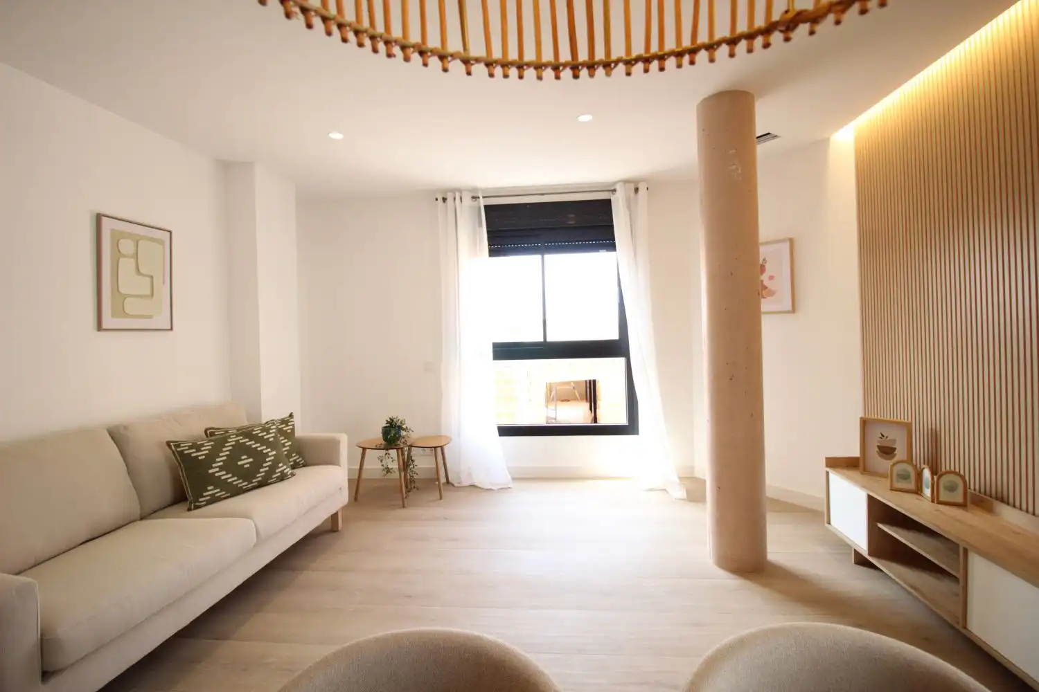 Living room of Flat for sale in Almenara  with Air Conditioner, Heating and Storage room