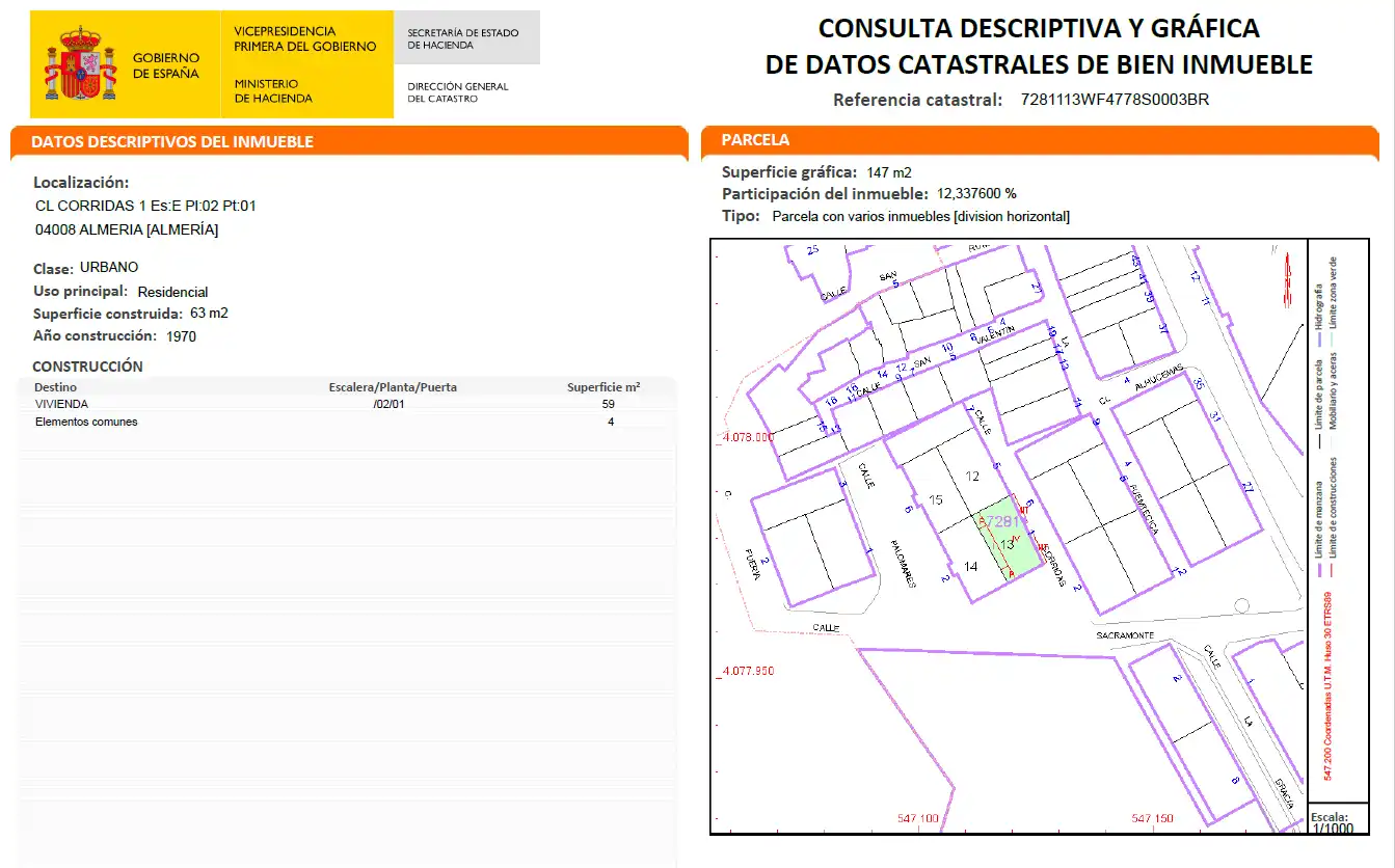 Vista exterior de Piso en venta en Almería
