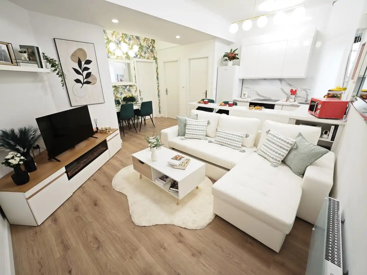 Sala de estar de Piso en venta en Bilbao  con Calefacción, Trastero y Amueblado