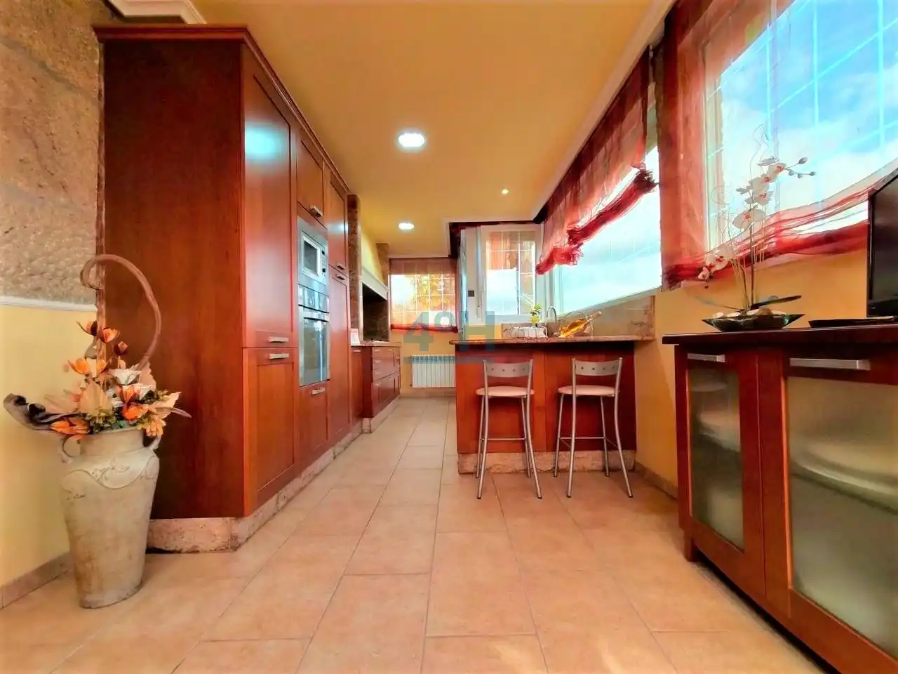 Cocina de Casa o chalet en venta en Amoeiro con Calefacción, Jardín privado y Terraza