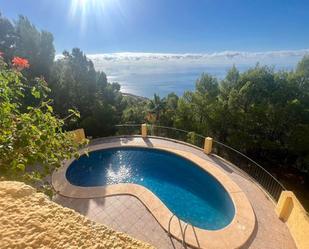 Swimming pool of House or chalet to rent in Altea  with Air Conditioner, Terrace and Swimming Pool