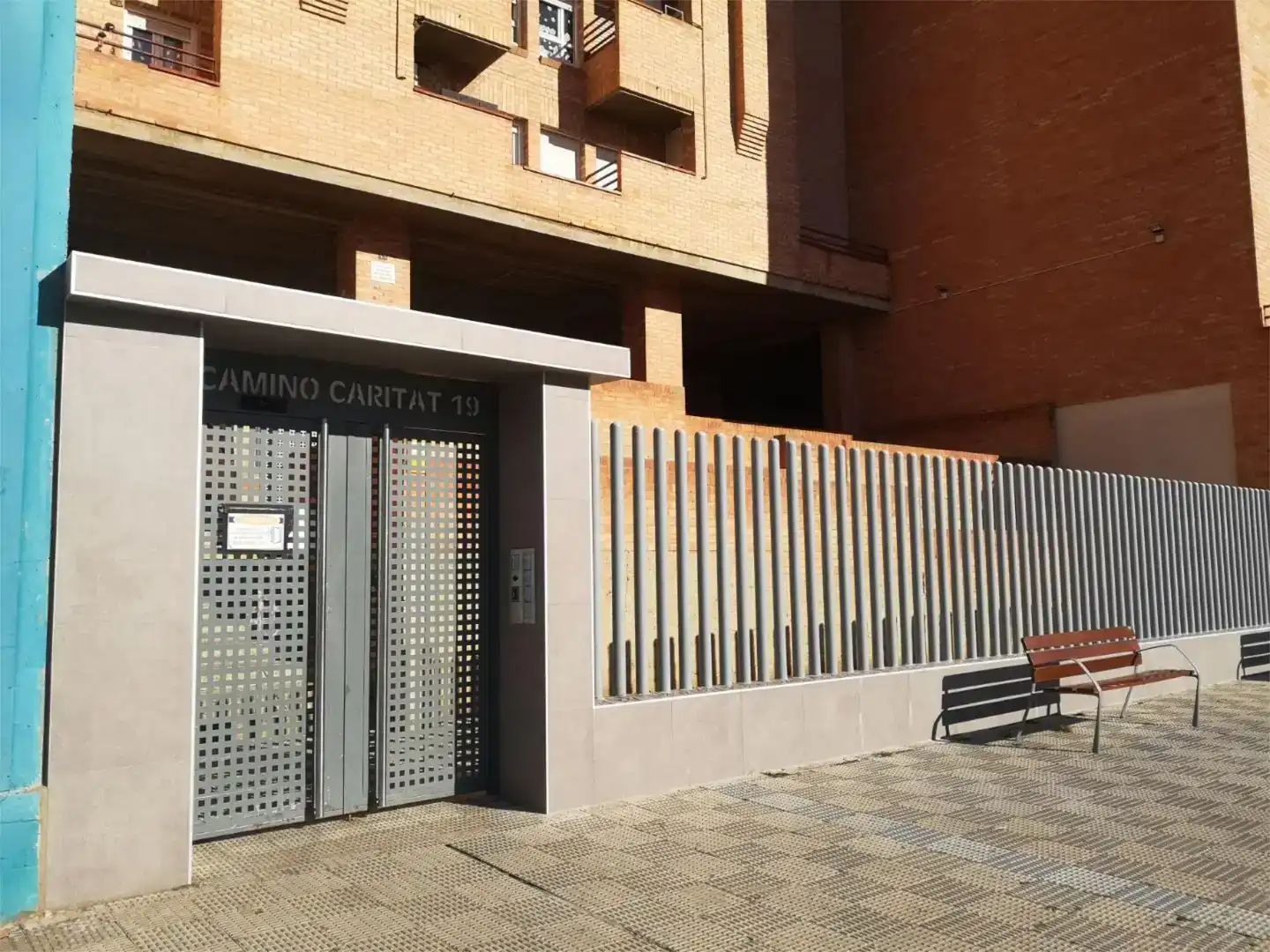 Exterior view of Flat for sale in Tudela  with Air Conditioner and Balcony