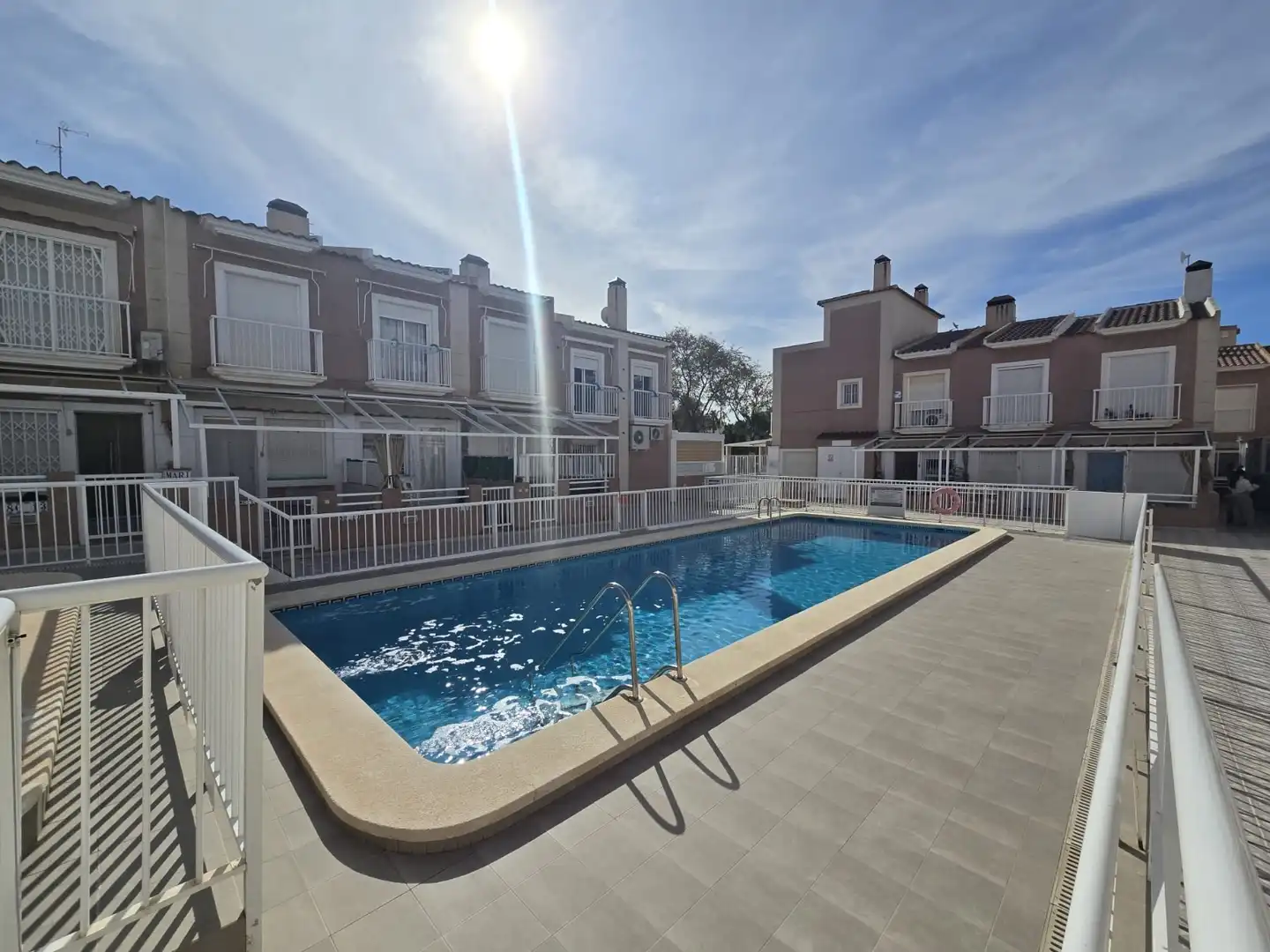 Piscina de Casa o xalet de lloguer en Santa Pola amb Aire condicionat, Calefacció i Terrassa