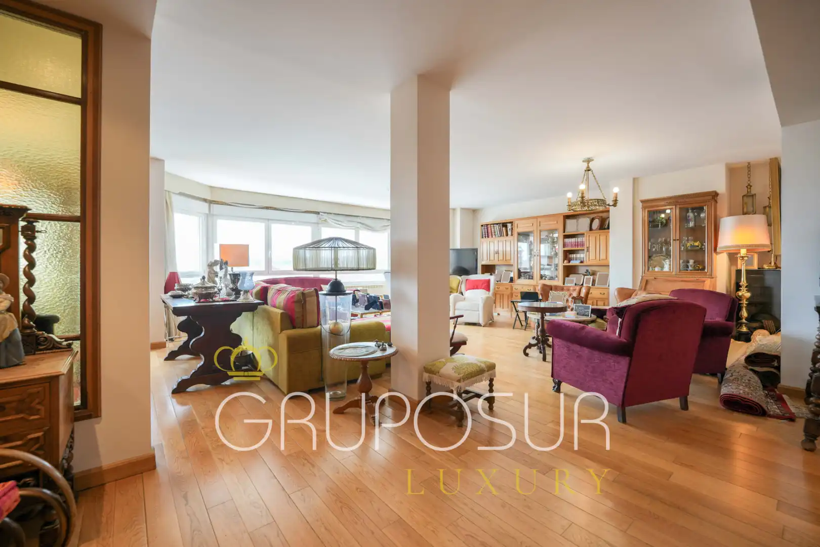 Wohnzimmer von Wohnung zum Verkauf in Valladolid mit Klimaanlage, Heizung und Parkett