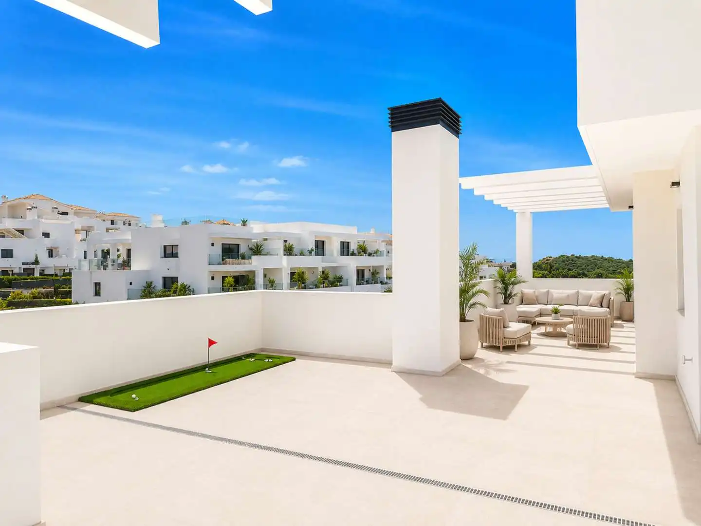Àtic amb piscina en venda a Casares Golf - Casares del Sol, imagen 5