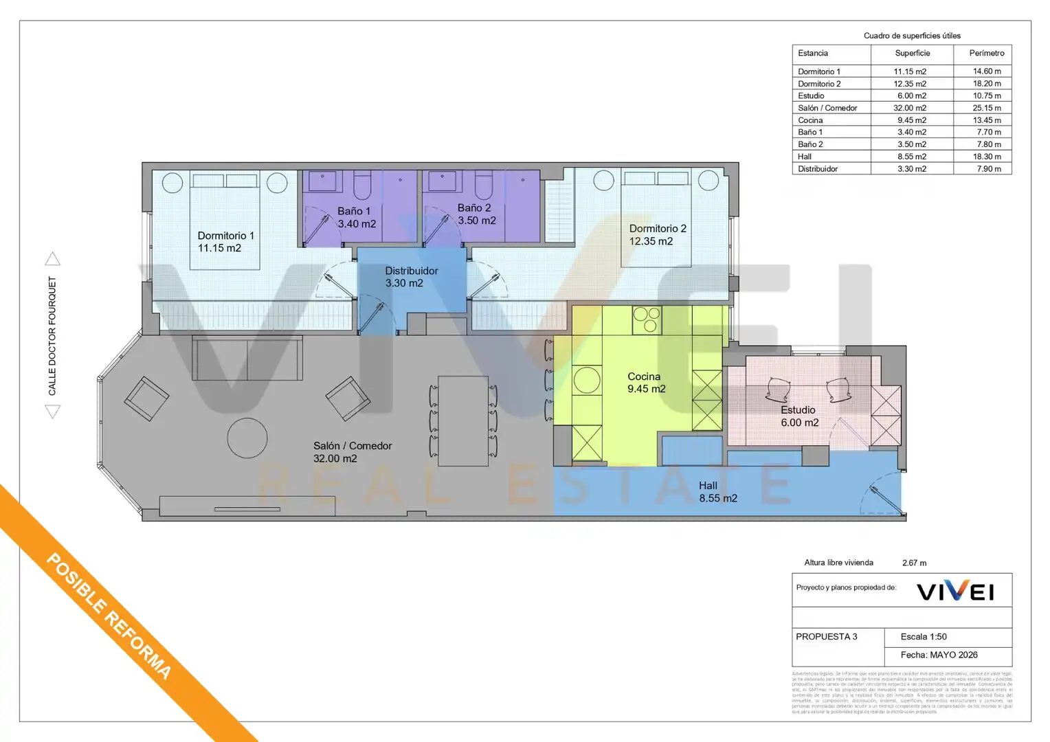 Piso con ascensor en venta en Calle del Doctor Fourquet, imagen 40