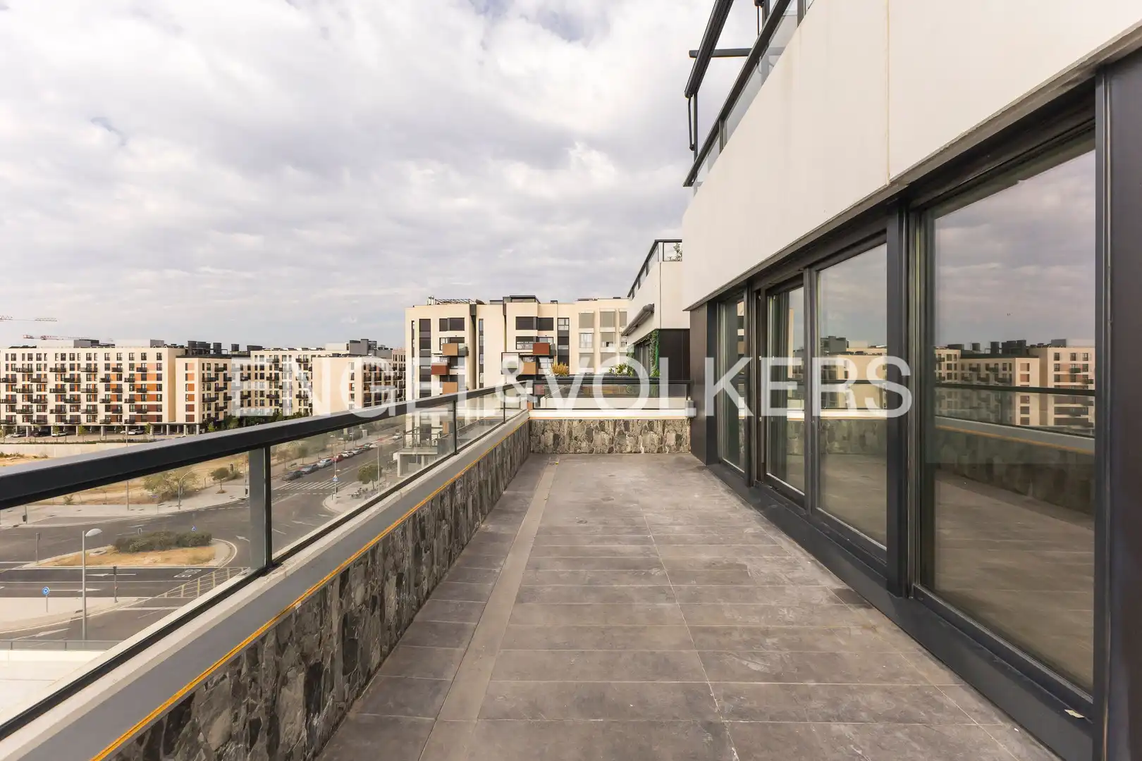 Terrace of Flat for rent in Madrid  with Air Conditioner, Heating and Terrace