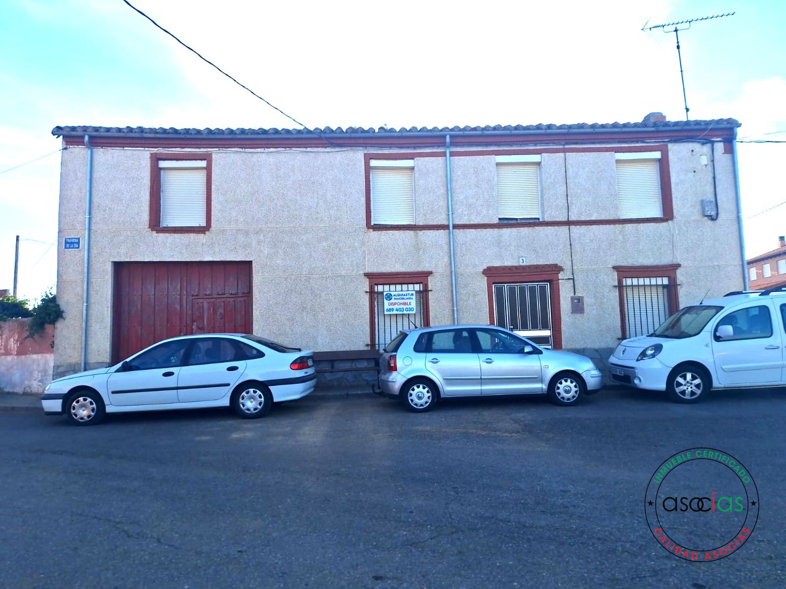 Exterior view of House or chalet for sale in Villaselán  with Private garden
