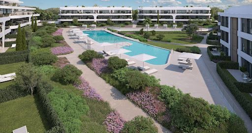 Exterior view of Attic for sale in Estepona  with Air Conditioner, Heating and Terrace