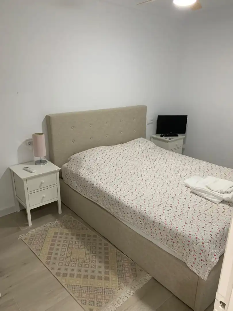 Dormitori de Apartament en venda en Mont-roig del Camp amb Aire condicionat, Jardí privat i Terrassa