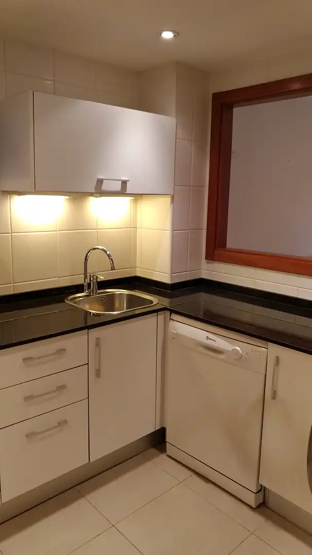 Kitchen of Flat for rent in Lleida  with Air Conditioner, Heating and Furnished