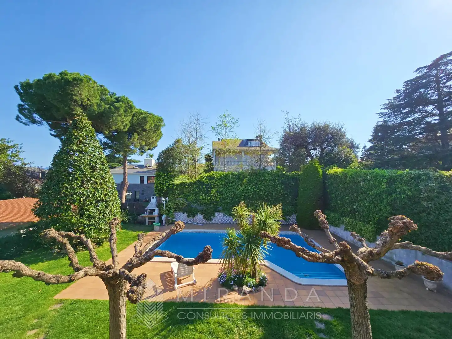 Jardí de Casa o xalet en venda en Canovelles amb Calefacció, Jardí privat i Terrassa