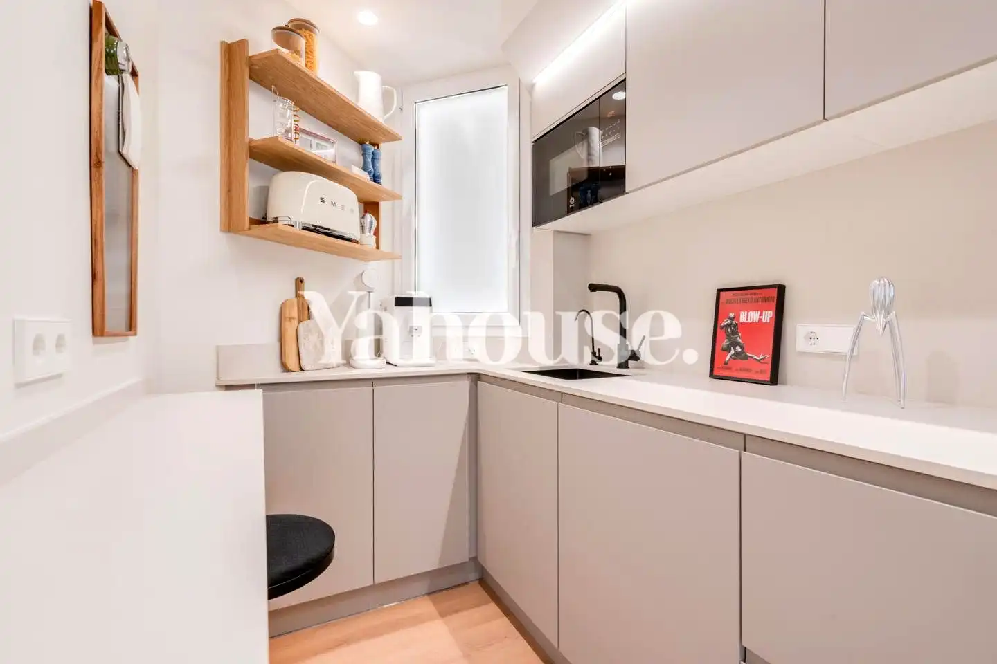 Cocina de Piso en venta en Barcelona con Aire acondicionado, Parquet y Balcón