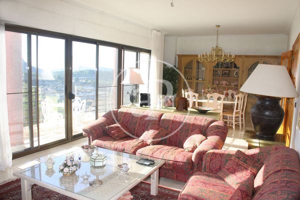 Wohnzimmer von Haus oder Chalet zum verkauf in Tibi mit Klimaanlage, Heizung und Terrasse