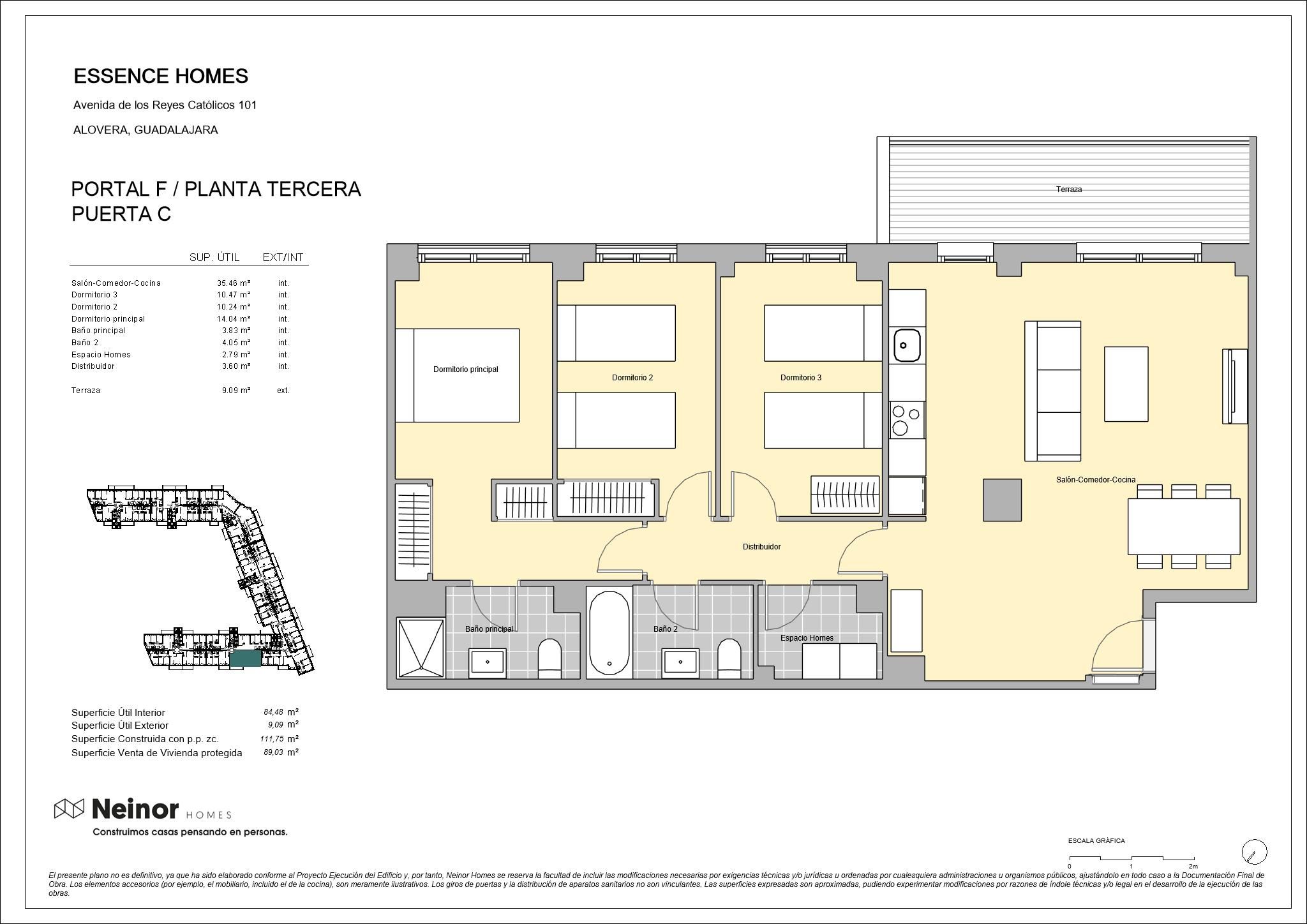 Flat for sale in   Avenida Camino las Fuentes, Alovera