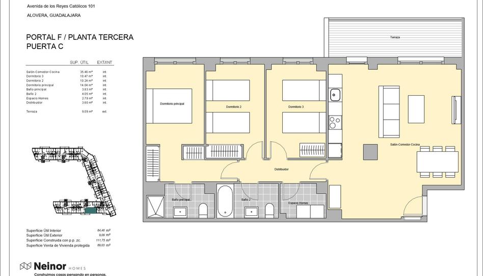 Photo 1 of Flat for sale in   Avenida Camino las Fuentes, Alovera, Guadalajara