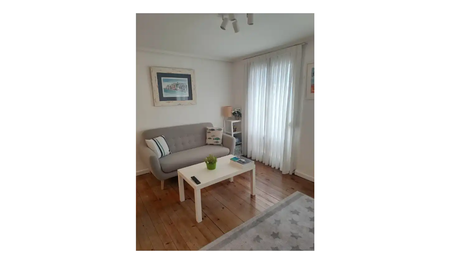 Living room of Flat for sale in Bilbao   with Balcony