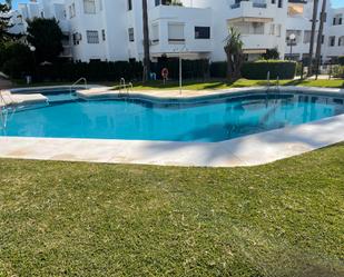 Swimming pool of Apartment for sale in Estepona  with Air Conditioner, Terrace and Furnished