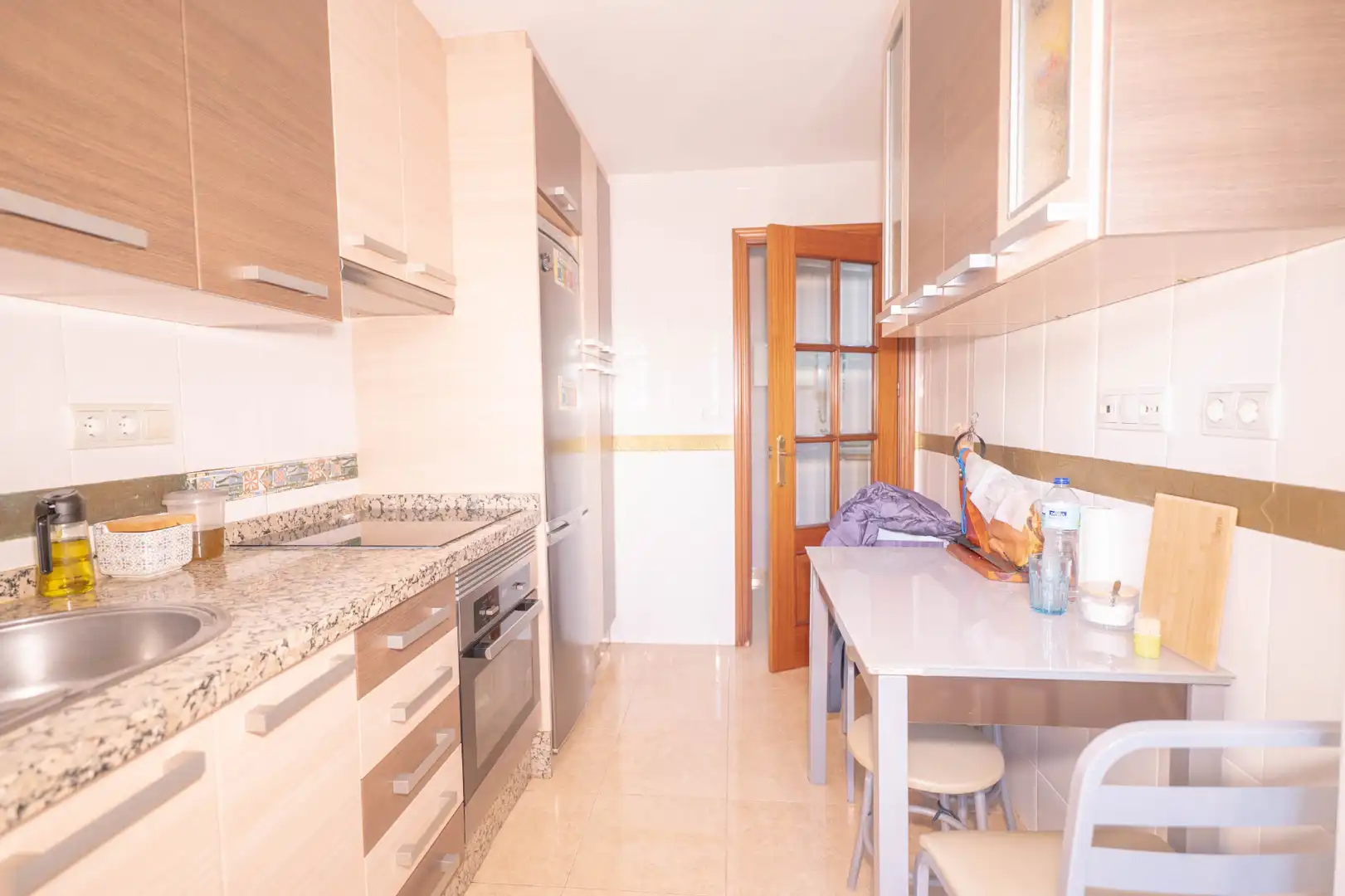 Kitchen of Flat for sale in El Ejido  with Furnished